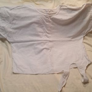 Time and tru white dolman sleeve shirt